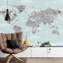 Fototapeta Animals World Map For Kids Wallpaper Design Flizelina 270x180 FT-448529-VE270-180