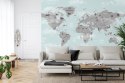 Fototapeta Animals World Map For Kids Wallpaper Design Flizelina Zmywalna 460x300 FT-448529-VEML12