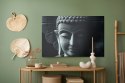 Obraz Na Płótnie Głowa Buddy Canvas Naturalny 120x80 LB-2549-NC120-80