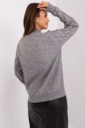 Sweter Damski Model AT-SW-2235.00P Dark Grey - AT AT