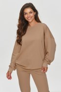 Bluza Damska Model M859 Cappuccino - Makadamia Makadamia