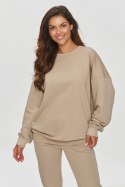 Bluza Damska Model M859 Light Beige - Makadamia Makadamia