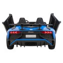 Lamborghini Aventador SV na akumulator dla 2 dzieci Niebieski + Silnik bezszczotkowy + Pompowane koła + Audio LED