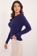 Sweter Damski Model AT-SW-2338-2.00 Navy - AT AT