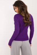 Sweter Damski Model AT-SW-2338-2.61 Dark Violet - AT AT