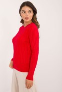 Sweter Damski Model AT-SW-2338-2.61 Red - AT AT