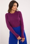 Sweter Damski Model AT-SW-2338-2.61 Violet - AT AT