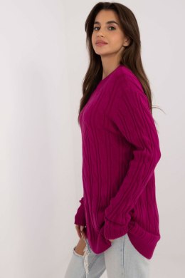 Sweter Damski Model AT-SW-2343.88 Dark Violet - AT AT