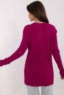 Sweter Damski Model AT-SW-2343.88 Dark Violet - AT AT