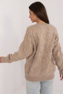 Sweter Damski Model AT-SW-2361.61 Beige - AT AT