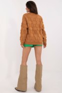 Sweter Damski Model AT-SW-2361.61 Light Brown - AT AT