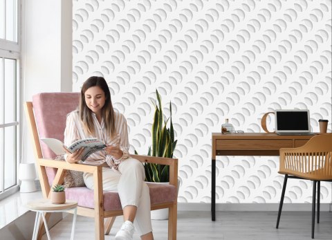 Tapeta 3D, Optyczna, Nowoczesna, Do Salonu, Biura