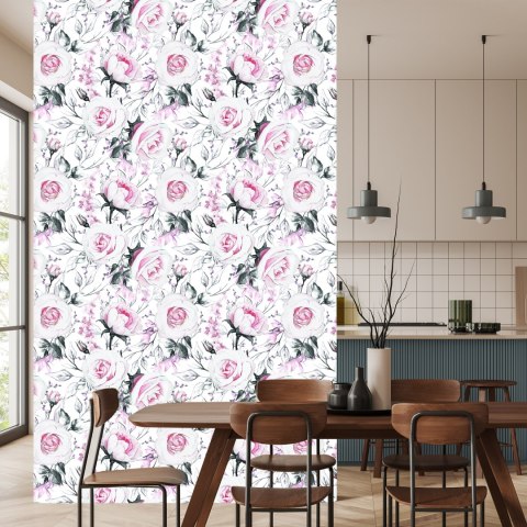 Tapeta Róże Jak Narysowane