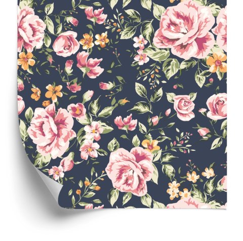 Tapeta Róże Pomarańczowe Kwiaty