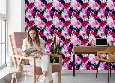 Tapeta Róże W Nowoczesnym Wydaniu