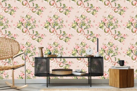 Tapeta Wiosenne Kwiaty Na Gałązkach