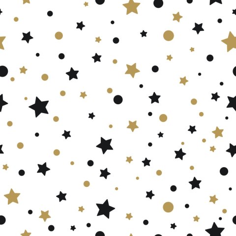 Tapeta Dla Dzieci - Gwiazdki I Kółka