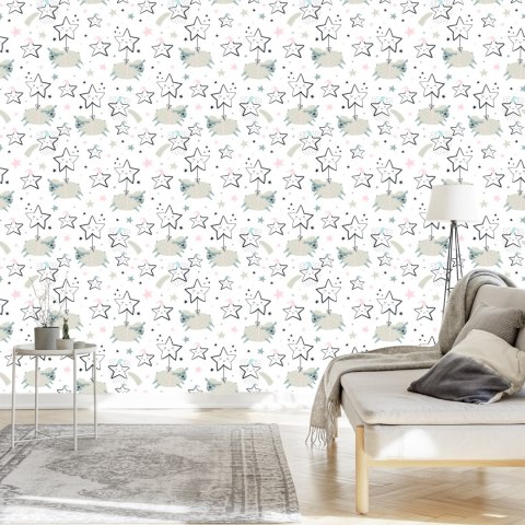 Tapeta Owce Wśród Gwiazd