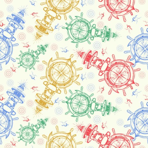 Tapeta Kolaż Morski