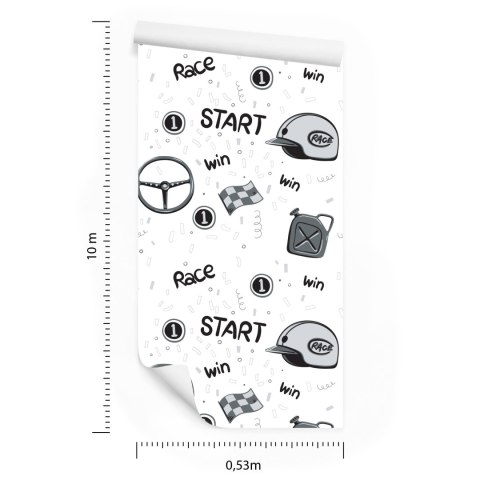 Tapeta Sportowa, Rajd, Wyścig, Do Pokoju Dziecka