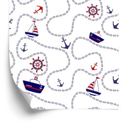 Tapeta Statki, Kotwice I Żaglówki