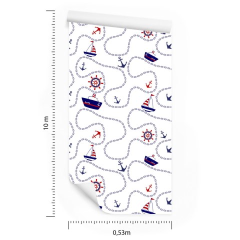 Tapeta Statki, Kotwice I Żaglówki