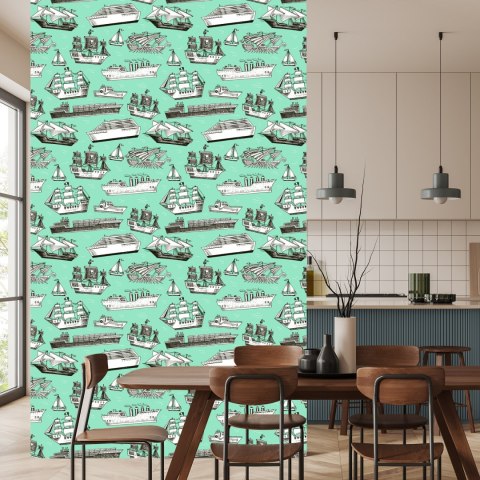 Tapeta Statki Z Różnych Epok