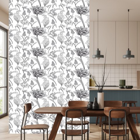 Tapeta Tulipany Z Kwiatami Polnymi