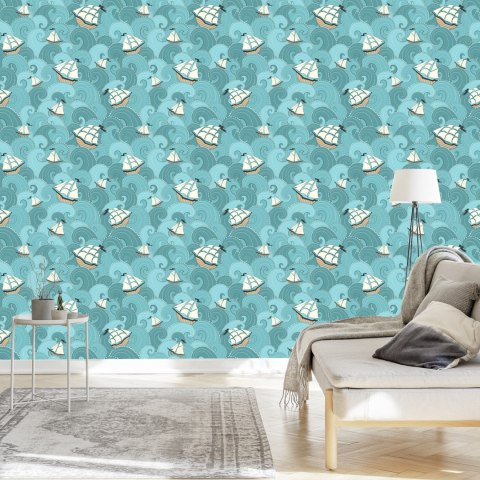 Tapeta Żaglowce Na Morzu