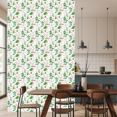 Tapeta Czosnek Z Przyprawami