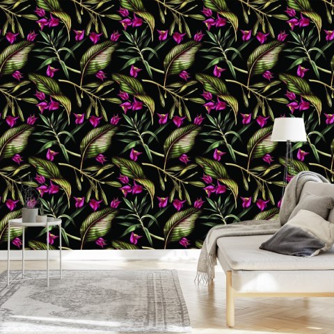 Tapeta Kwiaty W