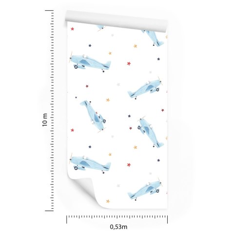 Tapeta Samoloty I Gwiazdki