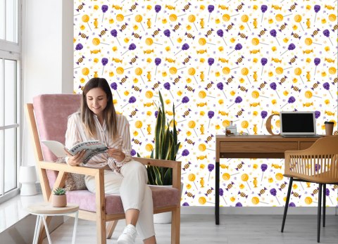 Tapeta Słodycze Na Halloween