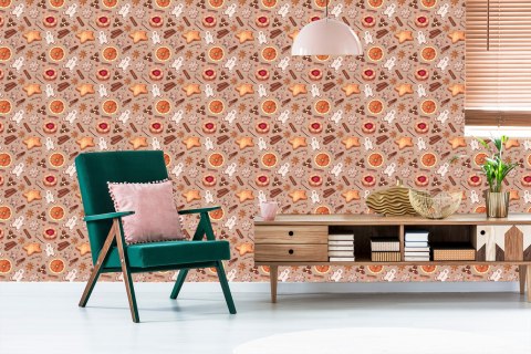 Tapeta Świąteczne Pierniki