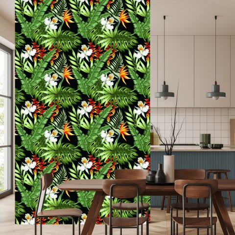 Tapeta Tropikalne Liście