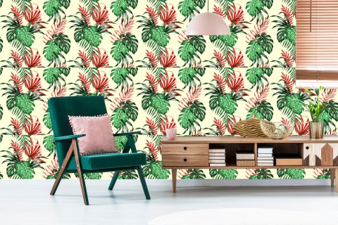 Tapeta Tropikalne Rośliny