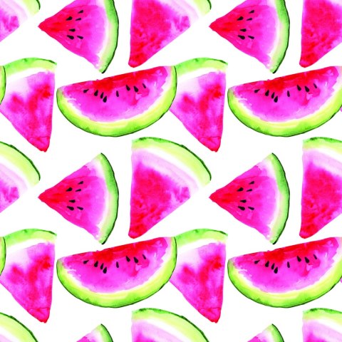 Tapeta Z Owocami Arbuzy Do Jadalni Kuchni