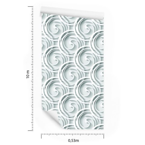 Tapeta Abstrakcyjny Wzór Geometryczny 3D