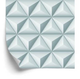 Tapeta Modernistyczne Piramidy - Efekt 3D