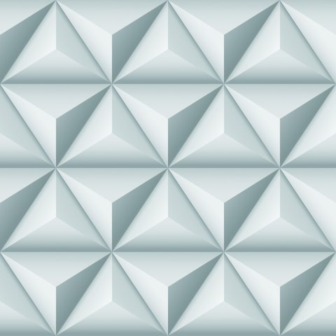 Tapeta Modernistyczne Piramidy - Efekt 3D