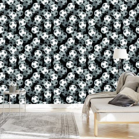 Tapeta Optyczna 3D, Piłka Nożna, Do Pokoju Dziecka