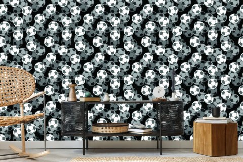 Tapeta Optyczna 3D, Piłka Nożna, Do Pokoju Dziecka