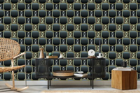 Tapeta Optyczna, Nowoczesna, Efekt 3D, Do Salonu