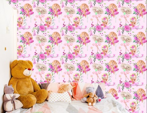 Tapeta Akwarelowe Baletnice