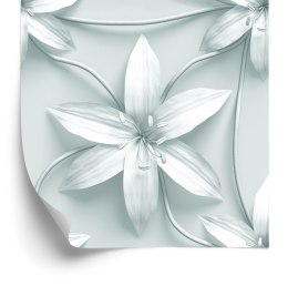 Tapeta Czarno-Białe Lilie