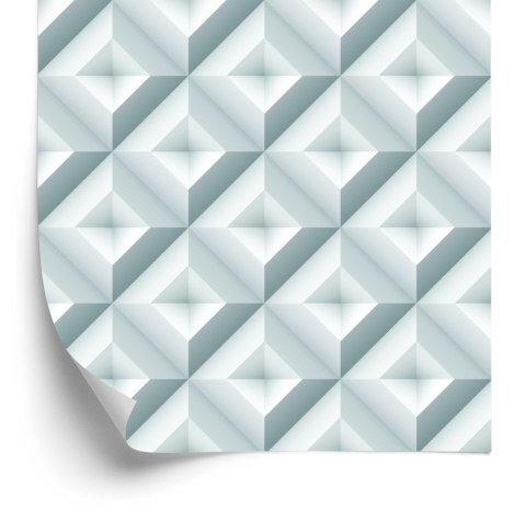 Tapeta Geometryczna Abstrakcja - Efekt 3D