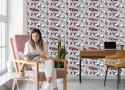 Tapeta Dla Dzieci - Wyścigowe Samochody W Stylu Vintage