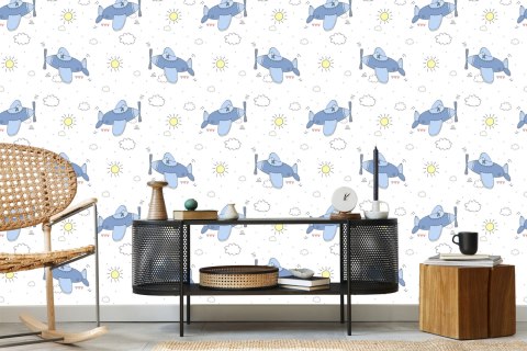 Tapeta Bajkowe Samoloty Na Niebie