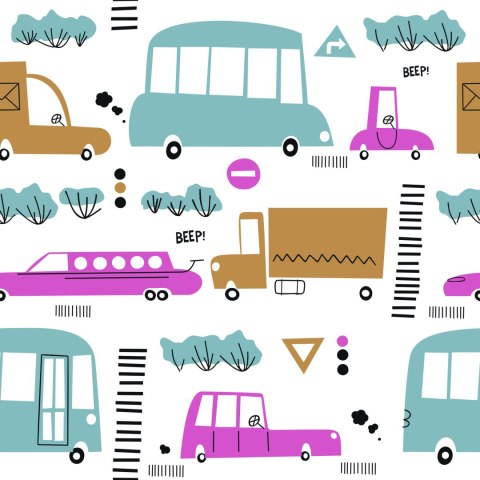 Tapeta Ciężarówki Na Drodze