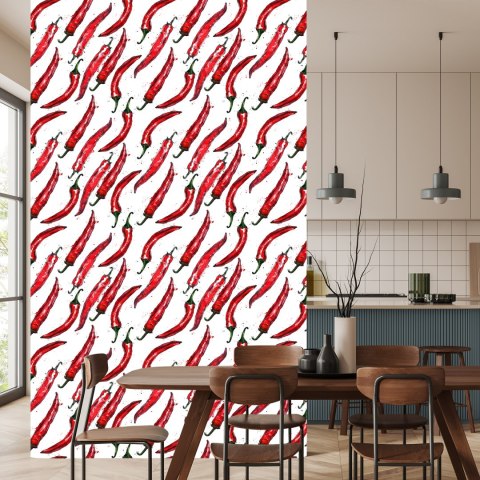 Tapeta Czerwone Ostre Papryczki